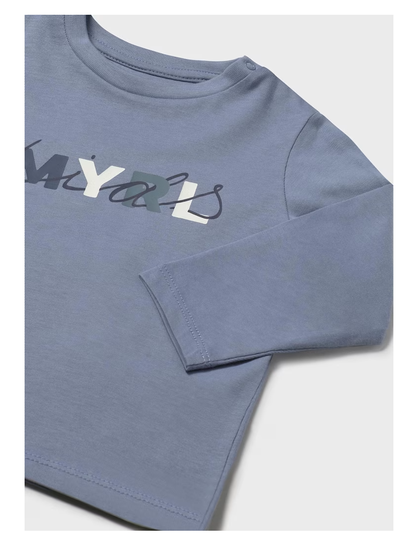 Camisola básica letras 