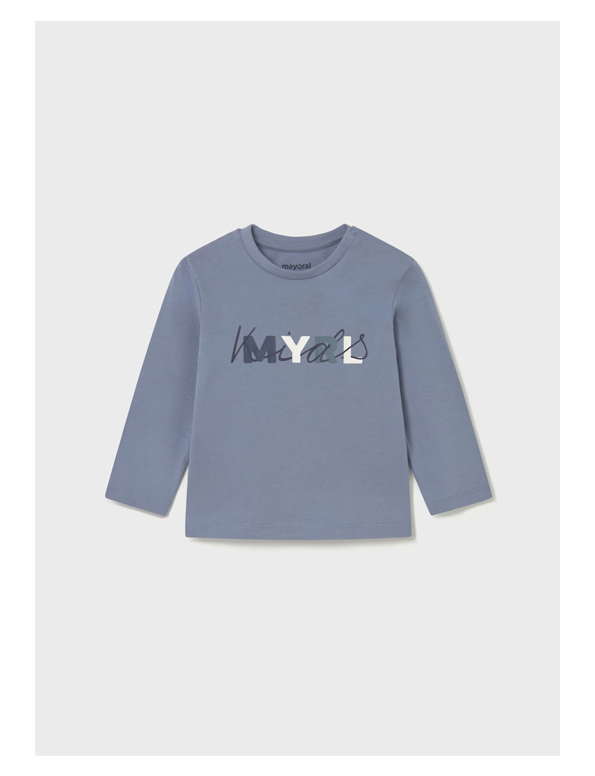 Camisola básica letras 